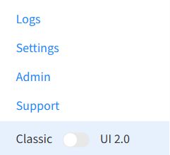 Switch to UI 2.0